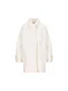 Max Mara Button Detailed Long In Multicolor