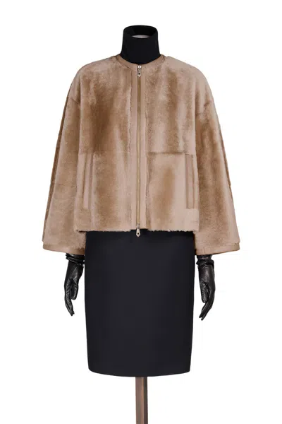 Max Mara Coats In Neutral