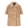 Max Mara Coats In Nude
