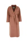 Max Mara Cappotto Ludmilla In Cashmere Rosa Antico Donna In Pink