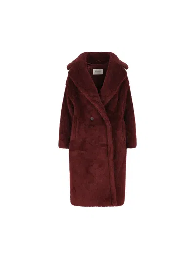 Max Mara Coats In Red