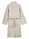 Max Mara Beige Lilia Cashmere Zibellinato Coat In Neutral