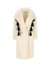Max Mara Demetra Coat In White