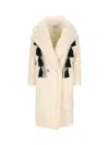Max Mara Demetra Coat In White
