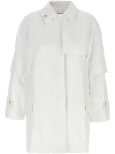 Max Mara Coats In White
