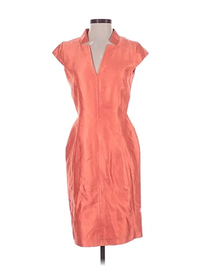 Pre-owned Max Mara Cocktail Dress In Orange