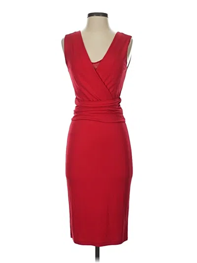 Pre-owned Max Mara Cocktail Dress In Red
