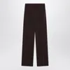 Max Mara Coffee-coloured Viscose Trousers