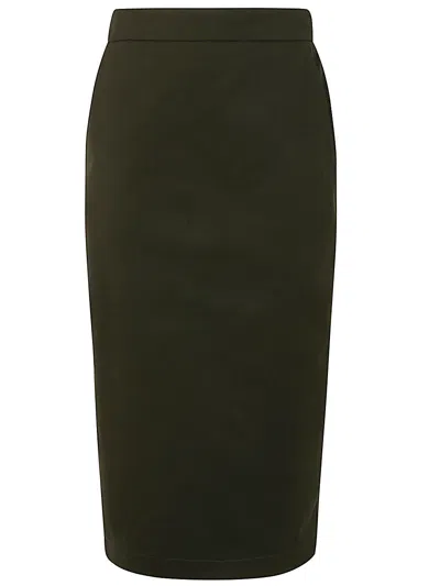 MAX MARA MAX MARA COGNAC PENCIL SKIRT