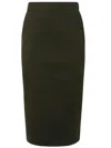Max Mara Cognac Pencil Skirt Clothing