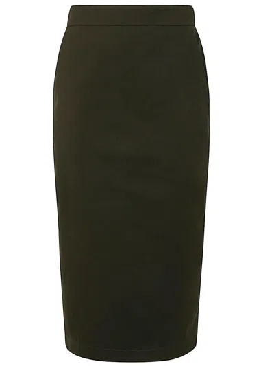 Max Mara Cognac Pencil Skirt