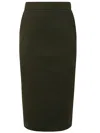 Max Mara Cognac Pencil Skirt Clothing