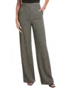 Max Mara Cognac Wool-blend Jersey Trouser In Gray