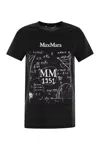 Max Mara Crew Neck Jersey T-shirt With Graphic Print