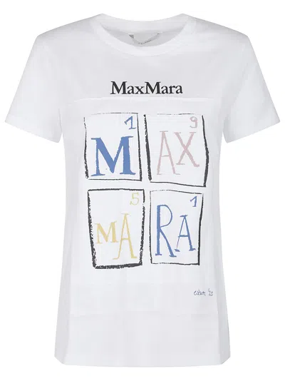 Max Mara Colibri T-shirt In White