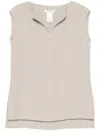 Max Mara Maxmara Colimbo Top Beige