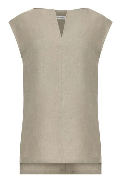 MAX MARA MAX MARA COLIMBO LINEN BLOUSE