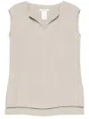 Max Mara Maxmara Colimbo Top Beige In Neutral