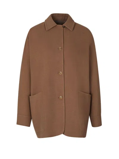 Max Mara Collared Button In Shirt Collar