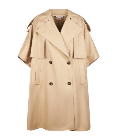 Max Mara Collared Jacket In Neutral