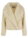 Max Mara Women's Oggeri - Short Teddy Bear In Bianco