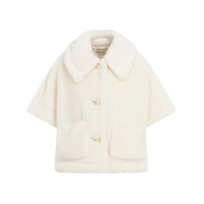 MAX MARA COLLARED SHORT-SLEEVE JACKET