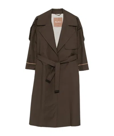 MAX MARA COLLARED TRENCH COAT