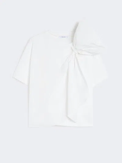 MAX MARA MAX MARA COLLE BODY-TOP WHITE