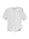 Max Mara Colle Top White