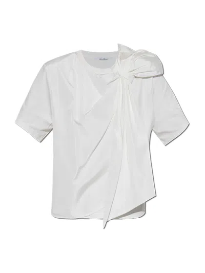 Max Mara Colle Top White