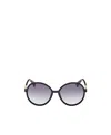 Max Mara Colored Sunglasses In Gray