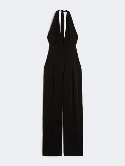 Max Mara Combinaison En Jersey Stretch In Black