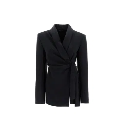 Max Mara Comma Jacket Women In Blue