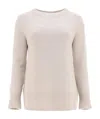 Max Mara Como Sweater In White