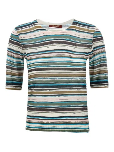 Max Mara Comodo Jumper In Blue