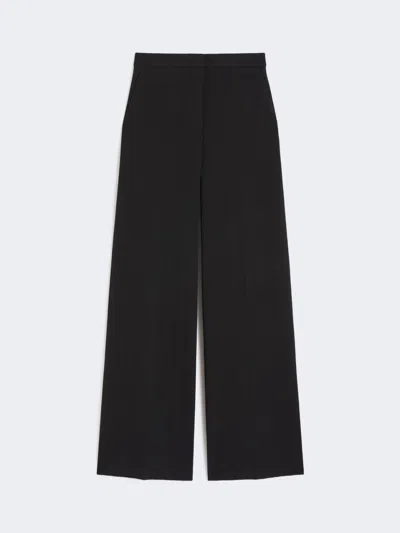 MAX MARA COMPACT JERSEY TROUSERS