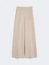 Max Mara Compact Jersey Trousers In Multi