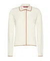 Max Mara Studio Silk-wool Blend Sweater In Neutral