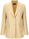 Max Mara Cordova Blazer In Neutrals