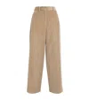 MAX MARA CORDUROY CROPPED TROUSERS