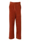 Max Mara Corduroy Trousers In Brown