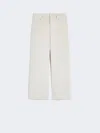 Max Mara Corduroy Trousers In White