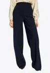 Max Mara Corea Tailored Pants In Navy