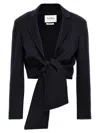 Max Mara Corone Jacket In Black