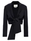 Max Mara Corone' Short Jacket In Blue