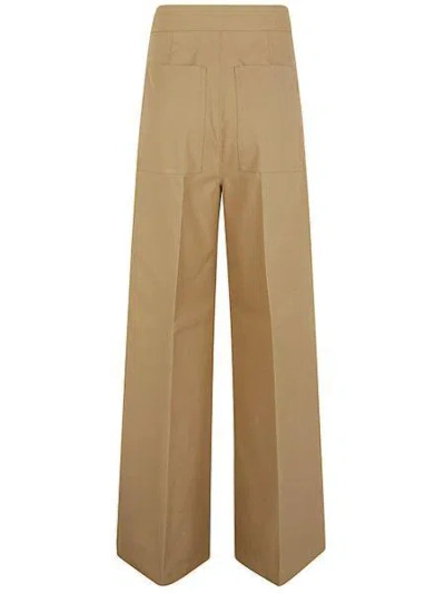 MAX MARA MAX MARA CORTE ANTIDROP CANVAS TROUSER