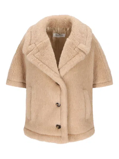 Max Mara Corvino 1 Coat In Brown