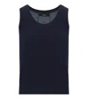 Max Mara Cose Blue Top In Blue
