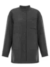 Max Mara 'costanza' Jacket In Gray