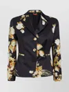 Max Mara Cotton And Silk Duchesse Blazer